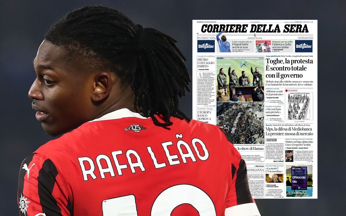 CorSera: 'Champions League comeback' - Milan must 'win at all costs' vs.  Parma, image size:1200x751