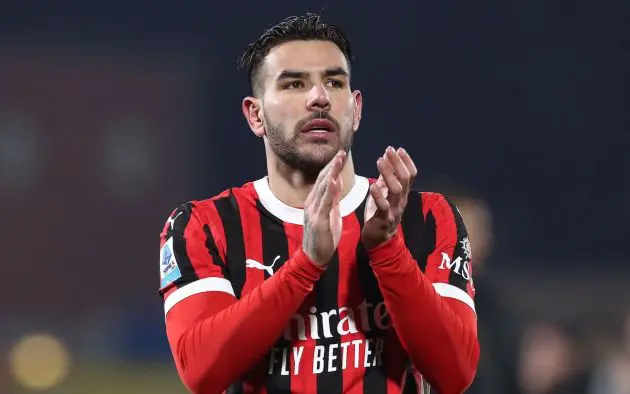 Theo Hernandez of AC Milan