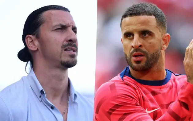 kyle walker zlatan ibrahimovic
