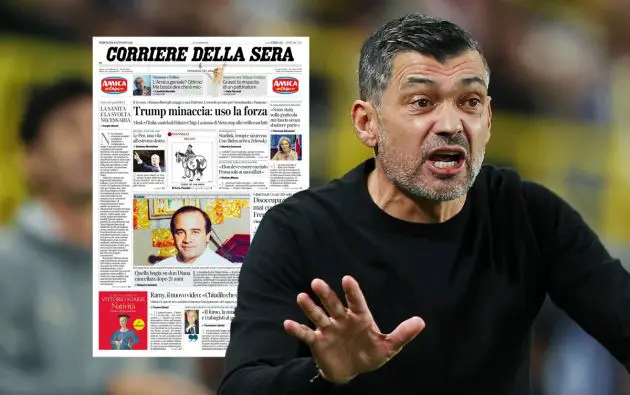 Sergio Conceicao, Head Coach of AC Milan