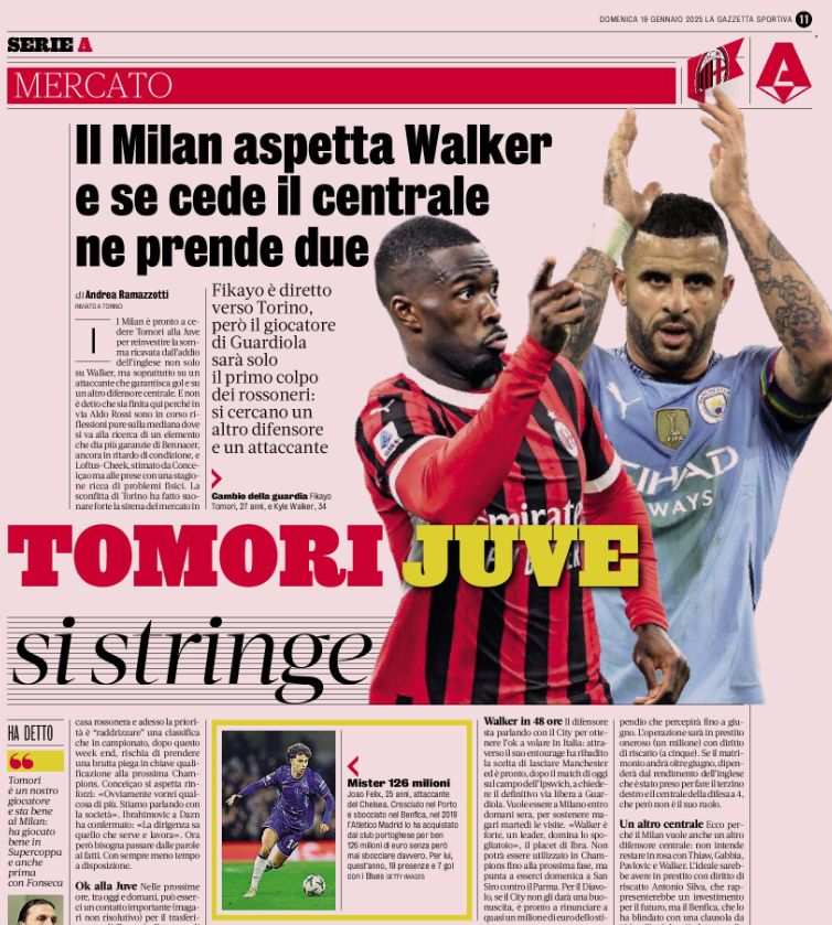 Gazzetta Tomori proceeds