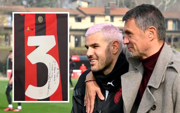 theo hernandez paolo maldini