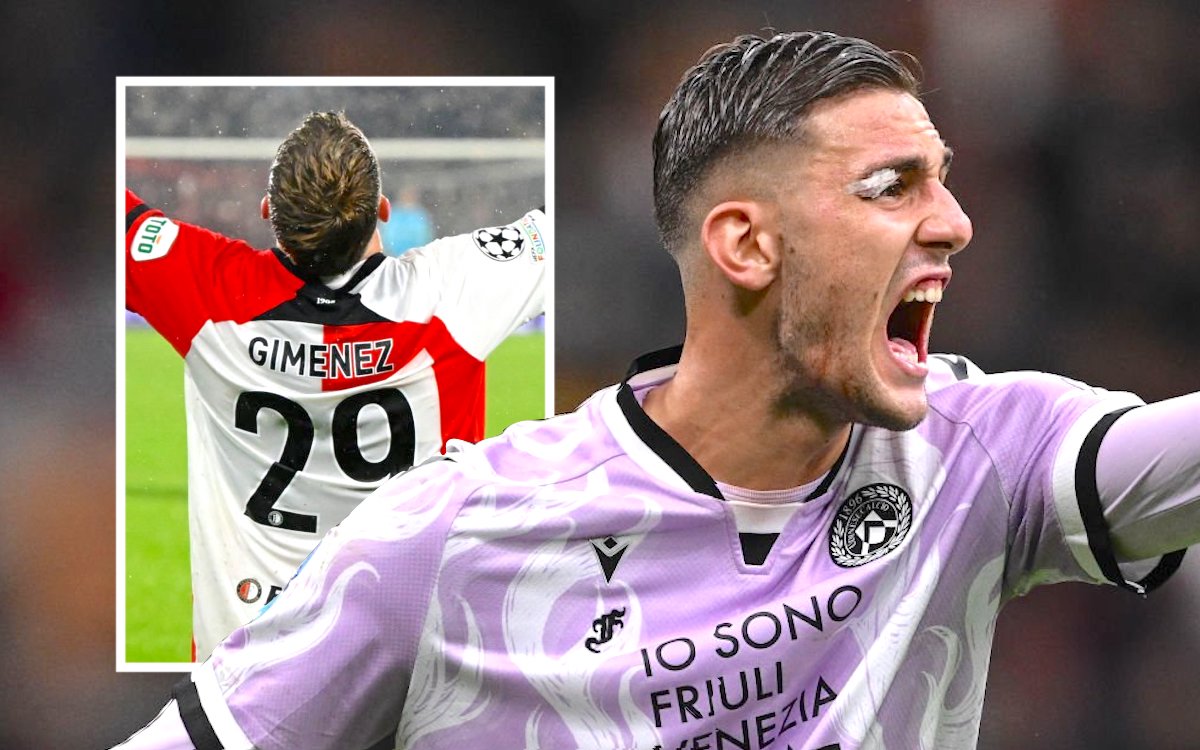 Lorenzo Lucca of Udinese