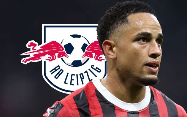 Noah Okafor of Ac Milan