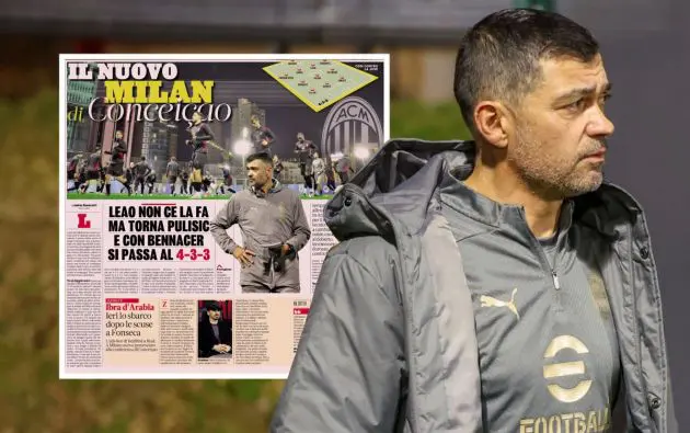 AC Milan new coach Sergio Conceicao