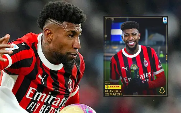 Emerson Royal right-back of AC Milan