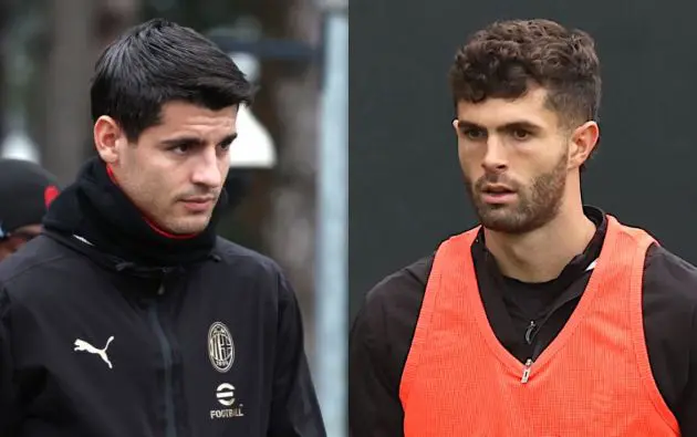 morata pulisic milanello
