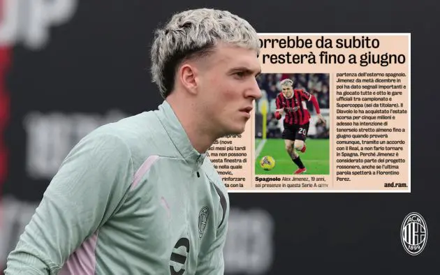 Alex Jimenez gazzetta real