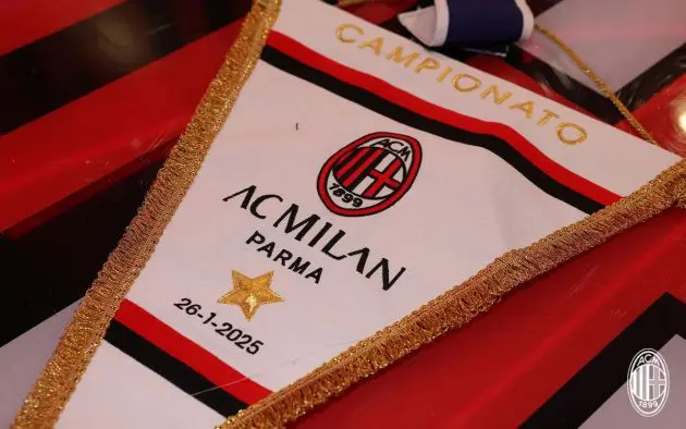 milan parma pennant