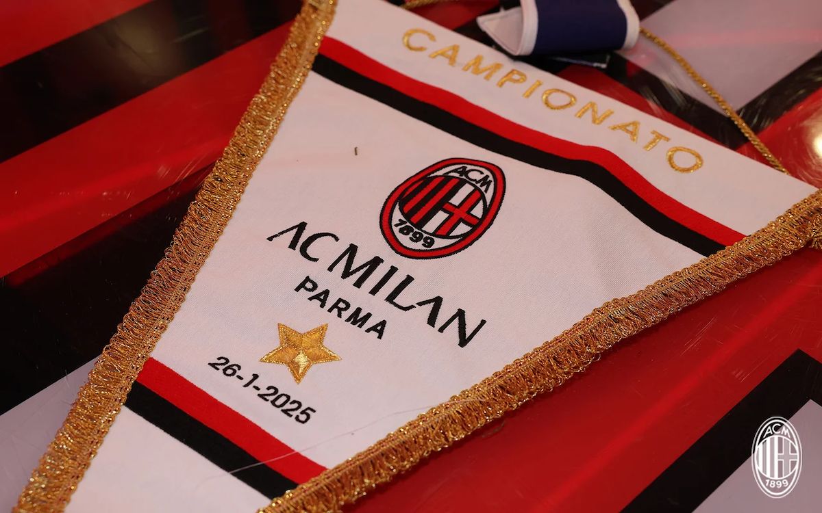 milan parma pennant