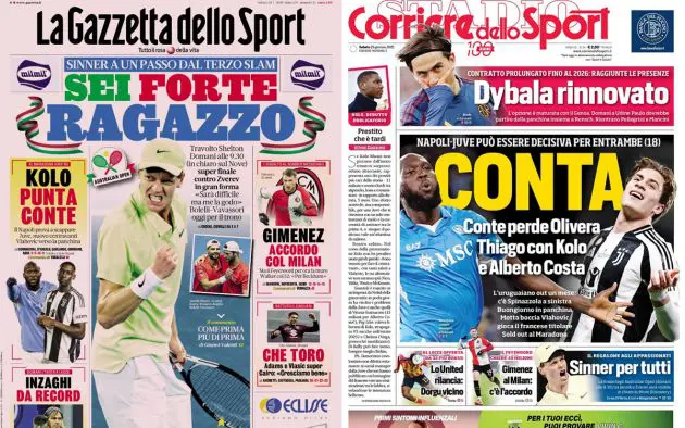 Papers Italy Jan 25 2025