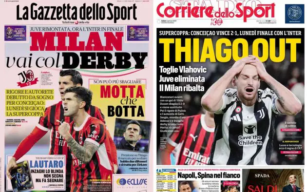 Papers italy January 4 2025