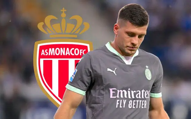 Luka Jovic of AC Milan