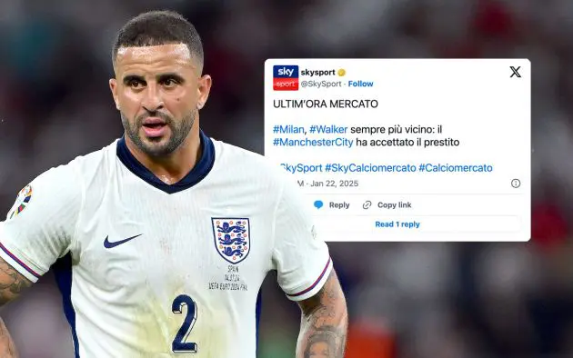 Kyle Walker of England