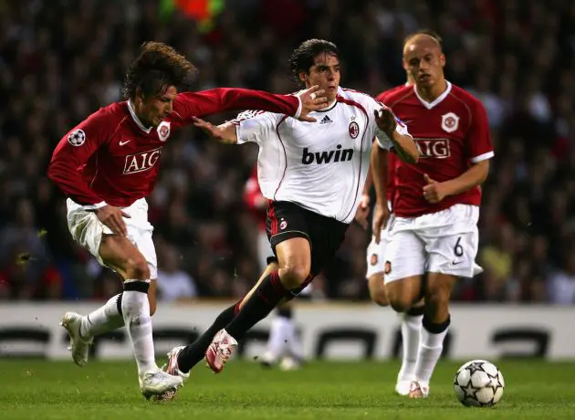 kaka old trafford