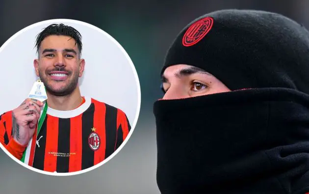 Theo Hernández of AC Milan