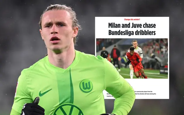 Patrick Wimmer of Wolfsburg