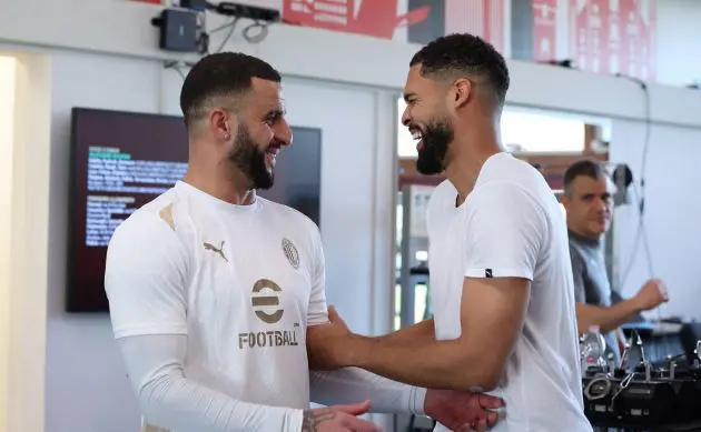 Walker and Loftus-Cheek Milanello
