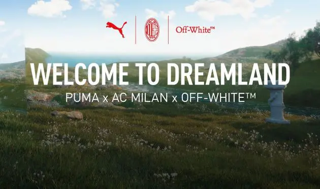 ac milan puma off-white fourth kit
