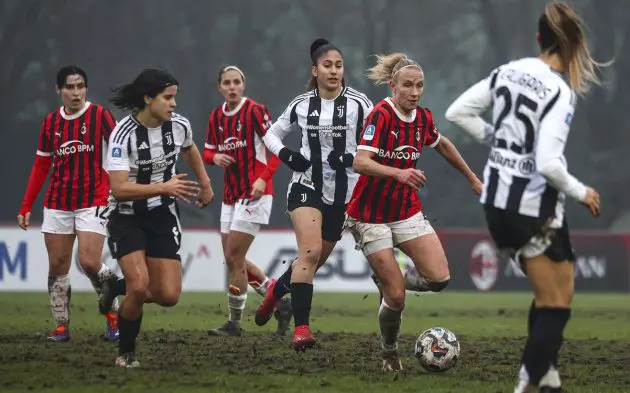 ac milan women 0-6 juventus