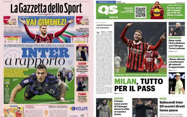 papers italy feb 18 2025