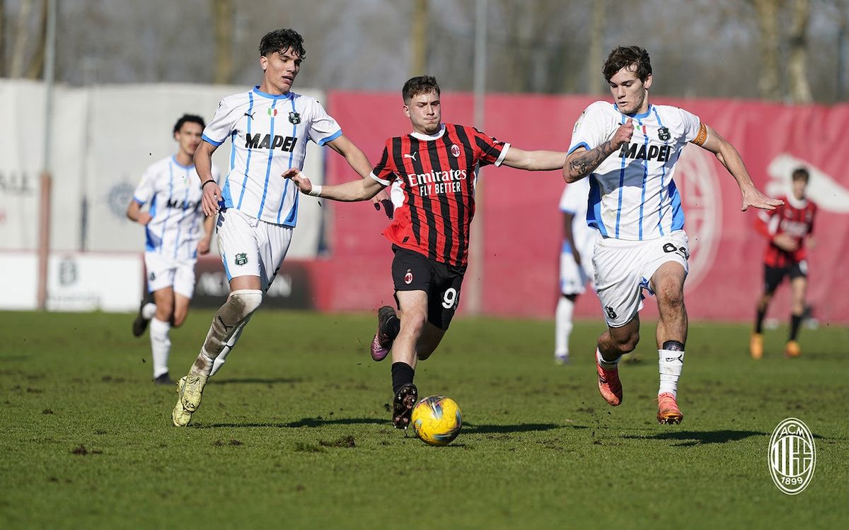 Milan primavera Sassuolo