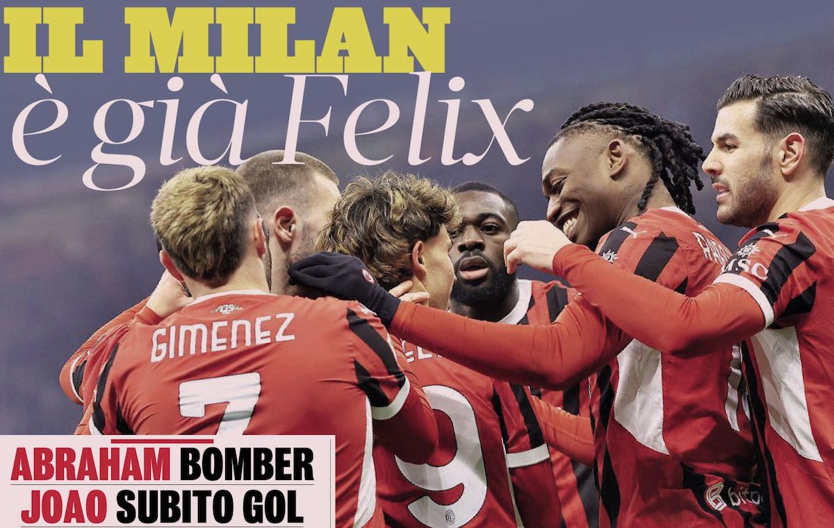 milan e gia felix gazzetta