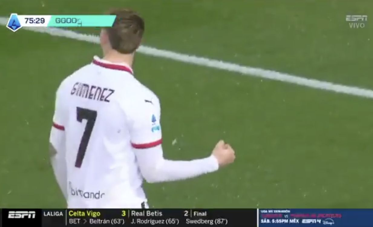 espn mexico santiago gimenez ac milan