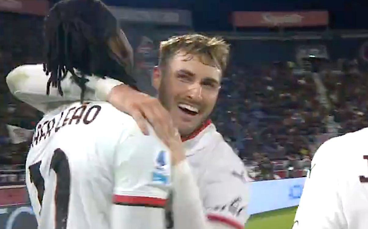 rafael leao goal bologna