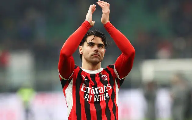Riccardo Sottil of AC Milan