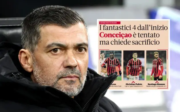 Sergio Conceicao, Head Coach of AC Milan