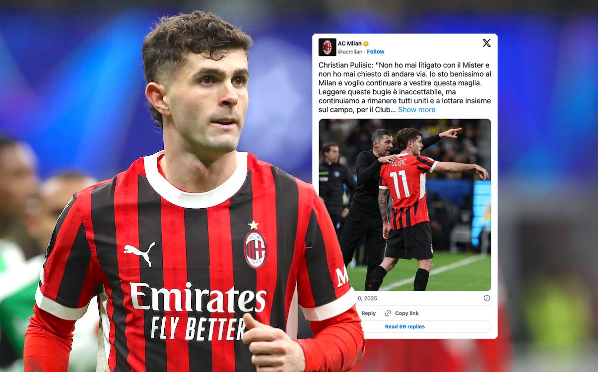 Christian Pulisic of AC Milan