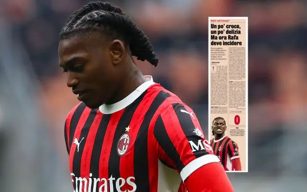 Rafael Leao of AC Milan