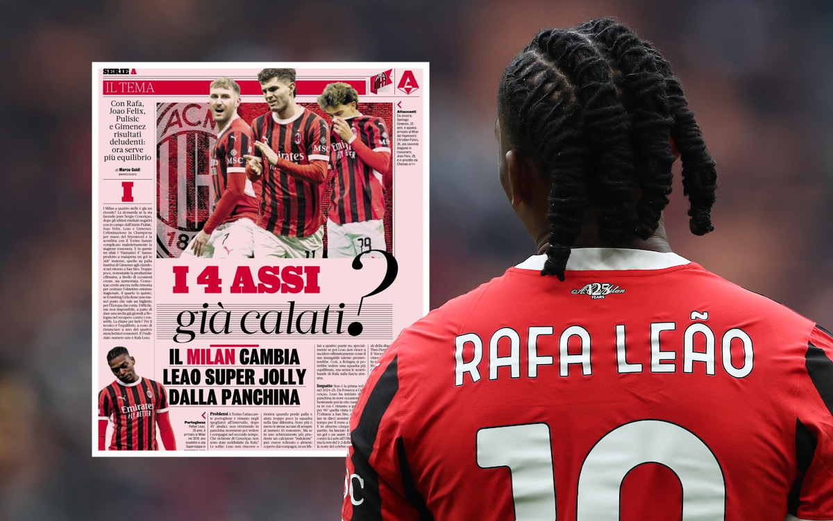 Rafael Leao of AC Milan