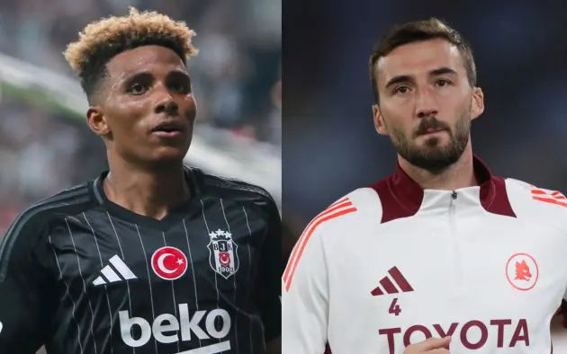 Gedson Fernandes of Besiktas bryan cristante