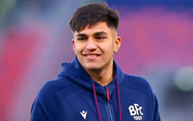 Santiago Castro of Bologna