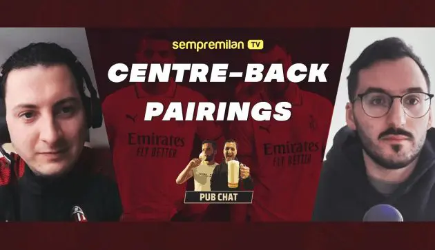 Centre-back pairings pub chat