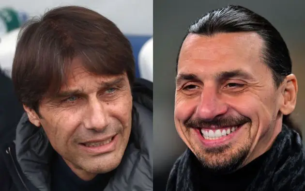 Napoli coach Antonio Conte Ibrahimovic