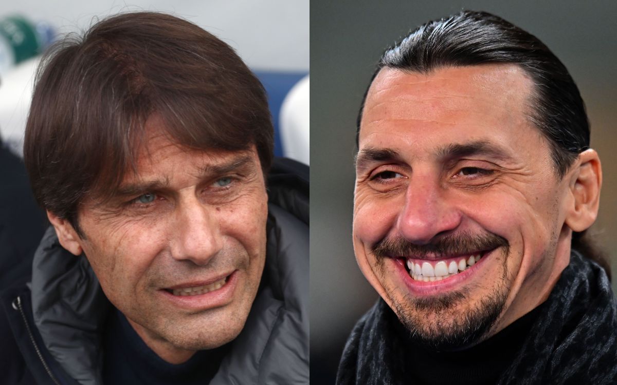 Napoli coach Antonio Conte Ibrahimovic