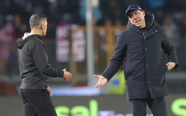 Roberto D'Aversa head coach of Empoli FC