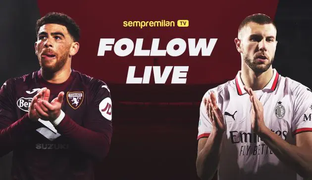 Follow live Torino-Milan 2025