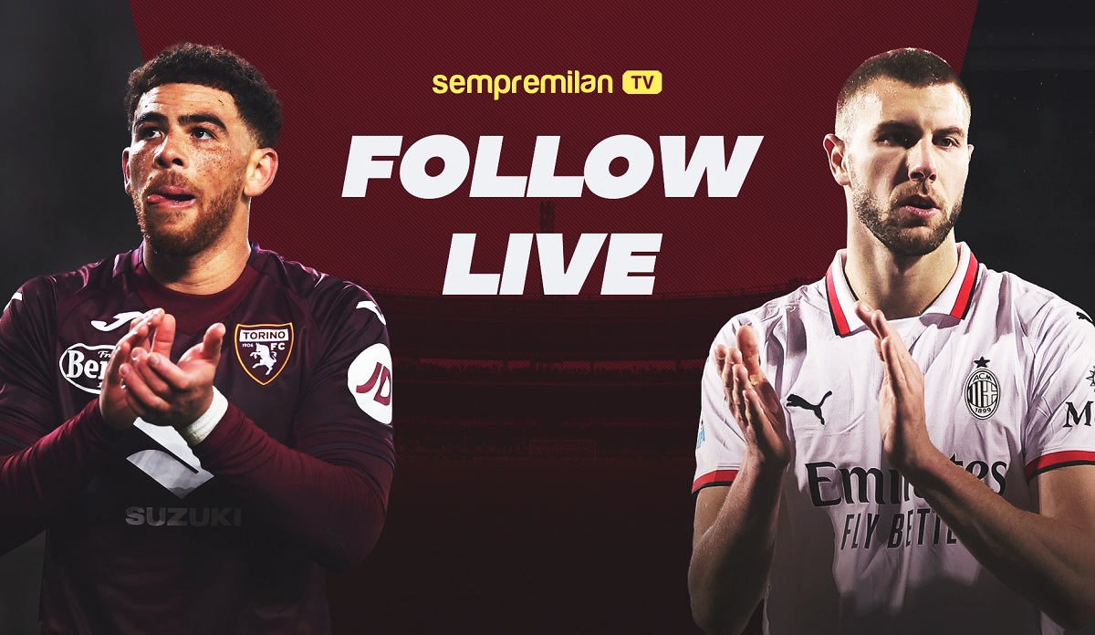 Follow live Torino-Milan 2025