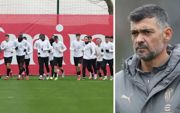Head coach AC Milan Sergio Conceicao
