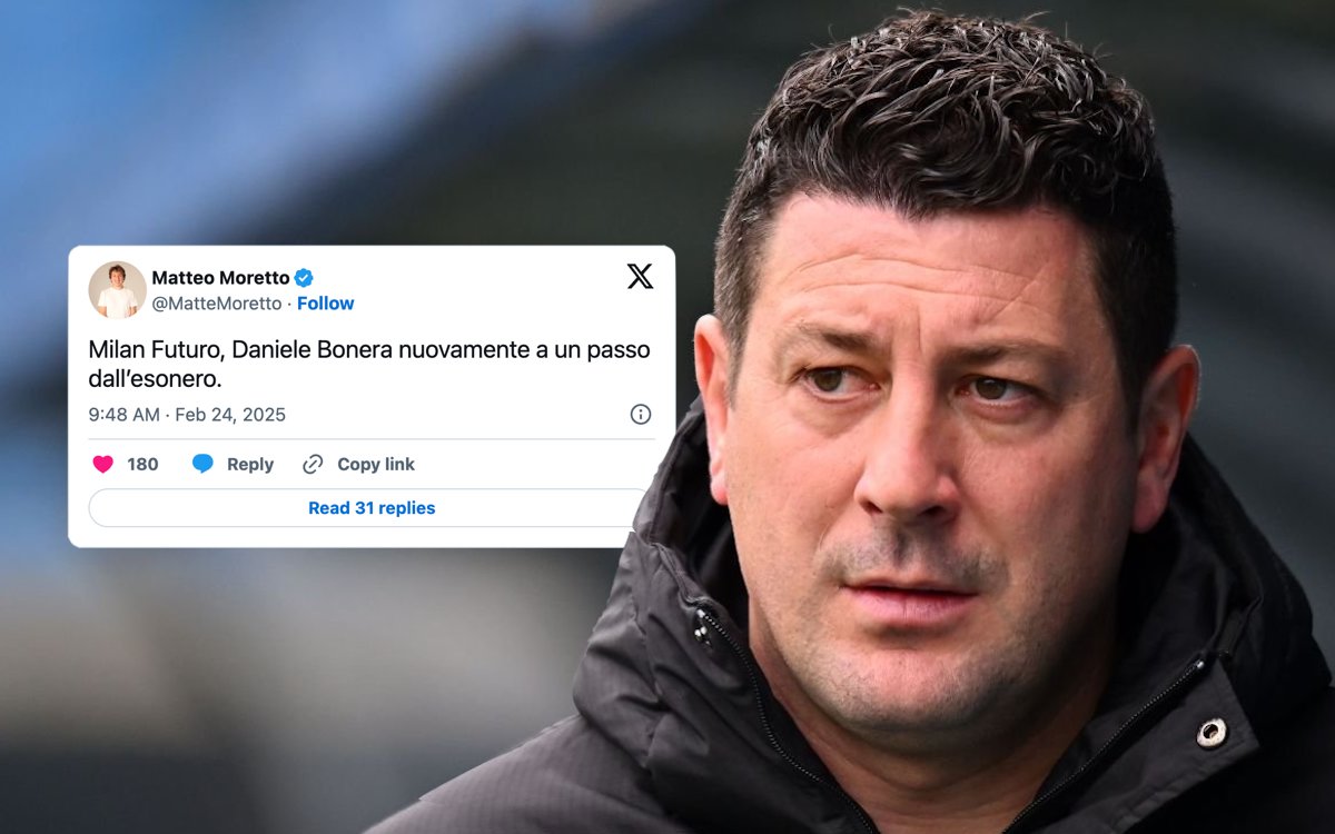 Daniele Bonera head coach of Milan Futuro