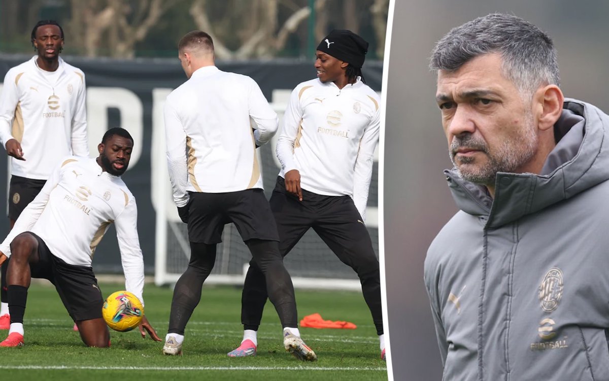 Head coach AC Milan Sergio Conceicao