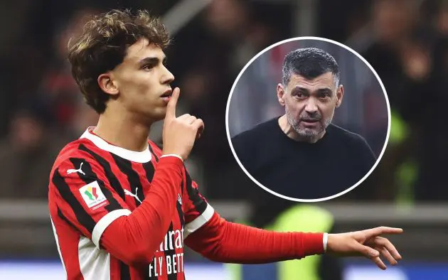 Joao Felix and Sergio Conceicao