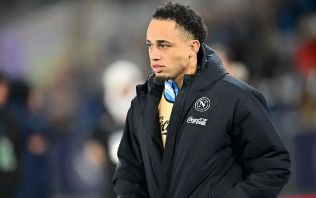 Noah Okafor of SSC Napoli