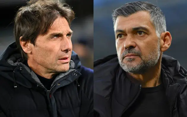 Antonio Conte Napoli head coach sergio conceicao