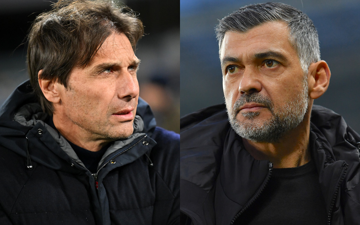 Antonio Conte Napoli head coach sergio conceicao