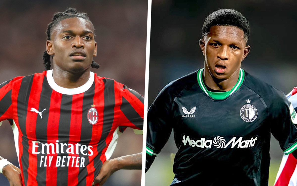 Rafael Leao of AC Milan givairo read